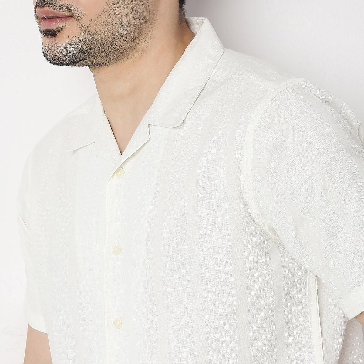 Regular Fit Structured Shirt