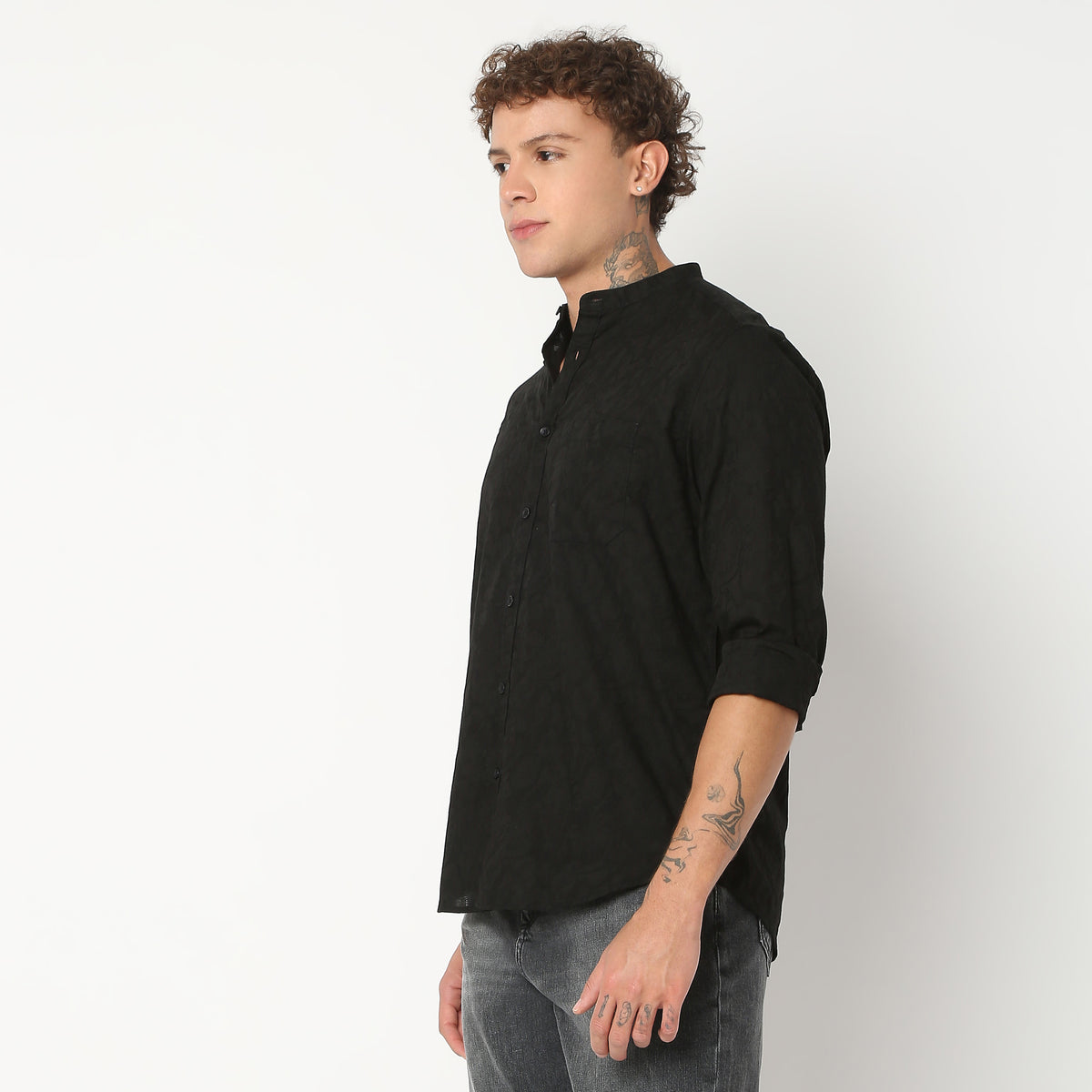 Regular Fit Structured Shirt