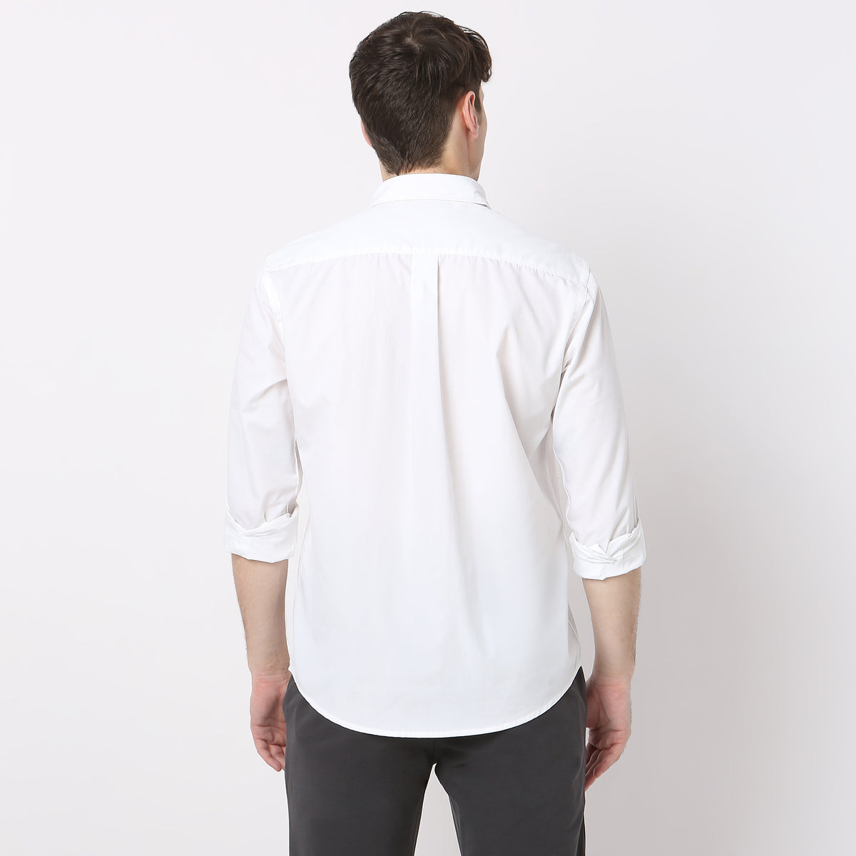 Regular Fit Solid Elemental Shirt