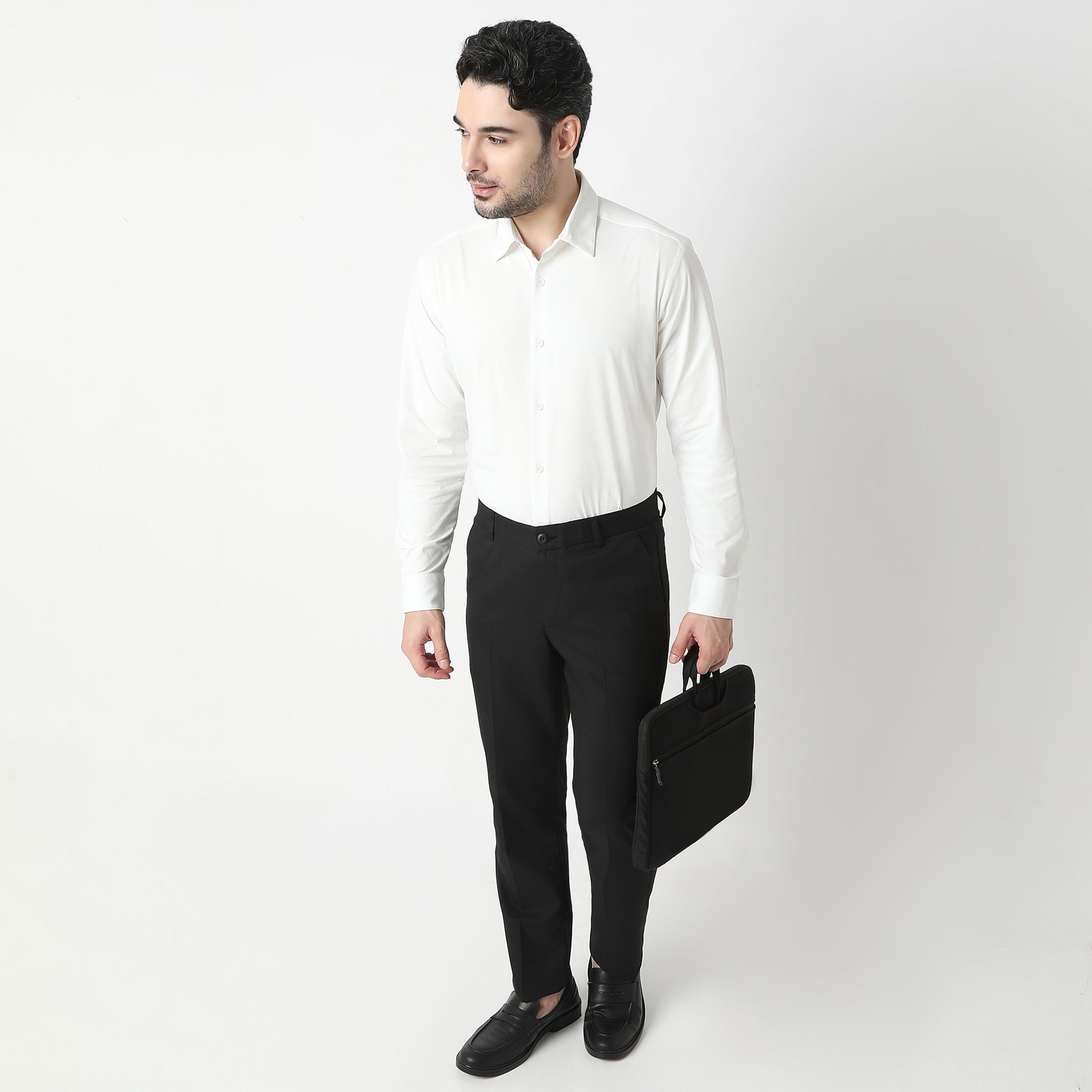 Slim Fit Modern Smart Travelator Shirt