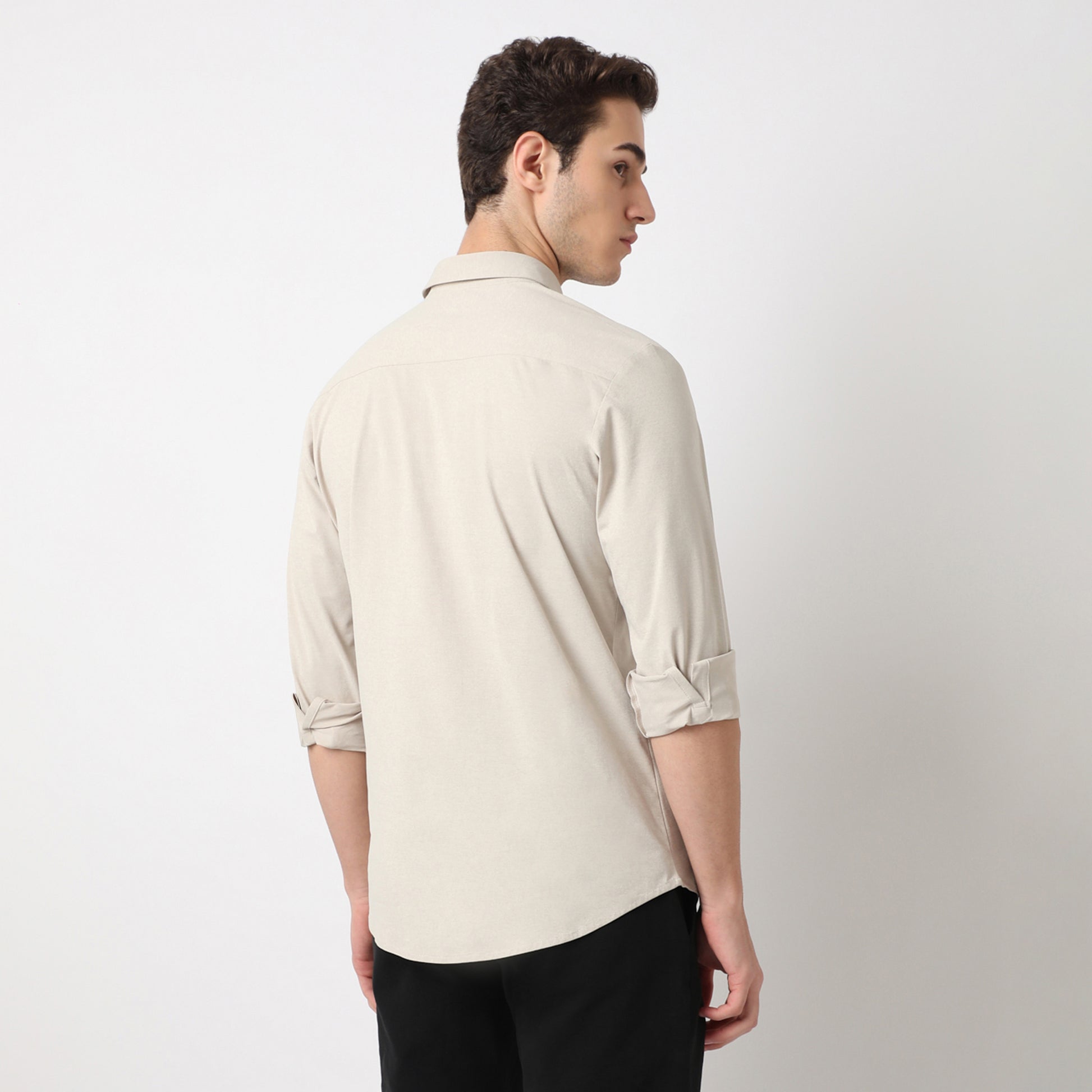 Slim Fit Modern Smart Travelator Shirt