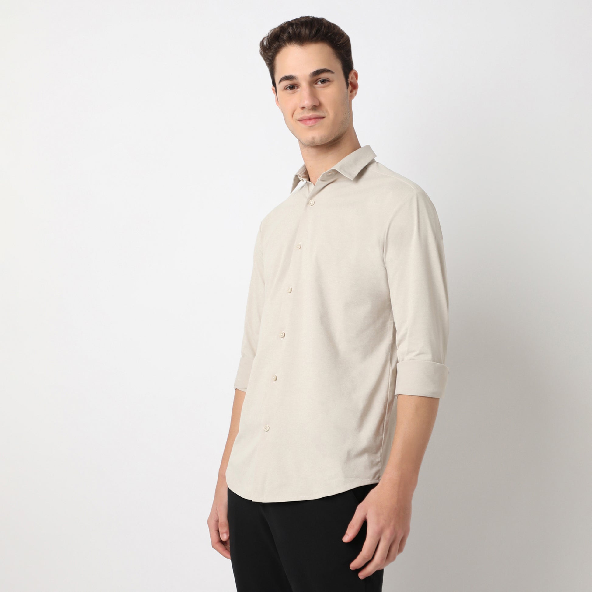 Slim Fit Modern Smart Travelator Shirt