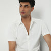 Regular Fit Solid Shirt Collar Regular Length Shirt