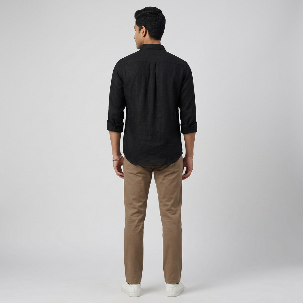 Regular Fit Solid Shirt