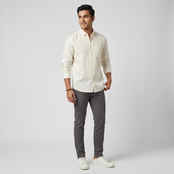 Regular Fit Solid Shirt