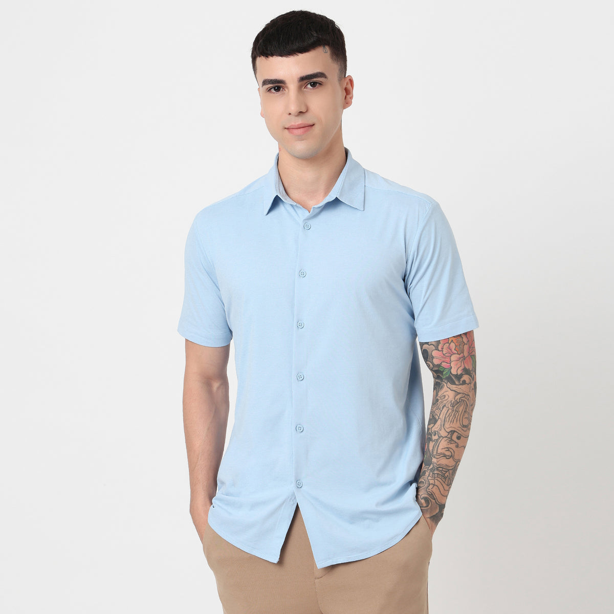 Airdry® Travelator™ Half Sleeve Shirt 4-Way Ultra Stretch Fabric