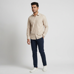 Regular Fit Solid Shirt