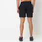 Regular Fit Solid Mid Rise Shorts