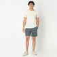 Solid Above Knee Light Weight 100% Cotton Shorts