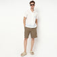 Knee Length Structured Shorts