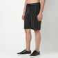 Relaxed Fit Trendy Yarn Dyed Textured Pull-On Shorts 