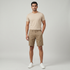 Solid Woven Varsity Shorts