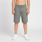 Solid Woven Varsity Shorts