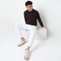 Knitted Structured Crew Neck Sweatshirt