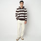 Striped University Sweatshirt