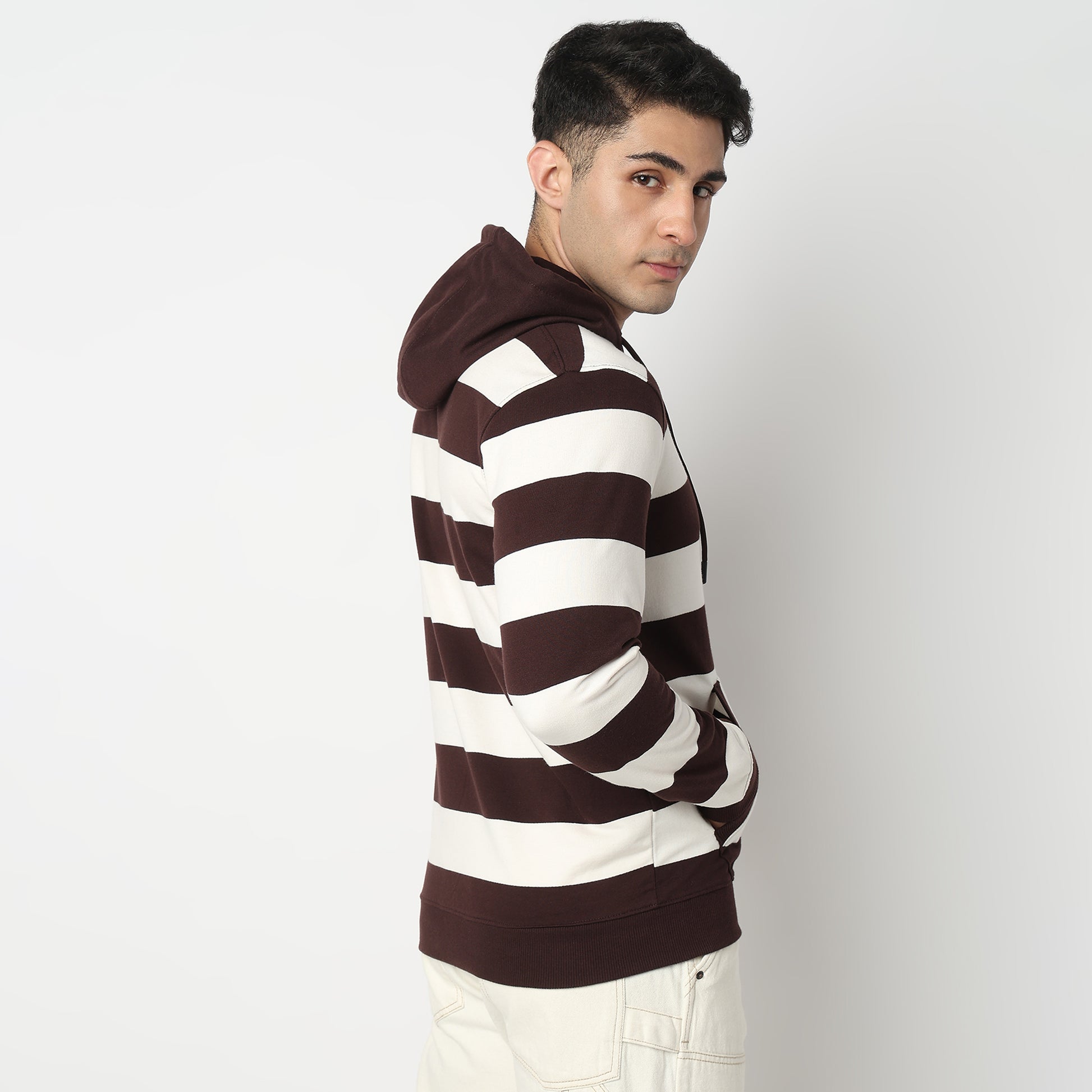 Striped University Sweatshirt
