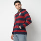 Striped University Sweatshirt