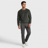 Structured Crew Neck Sweatshirt
