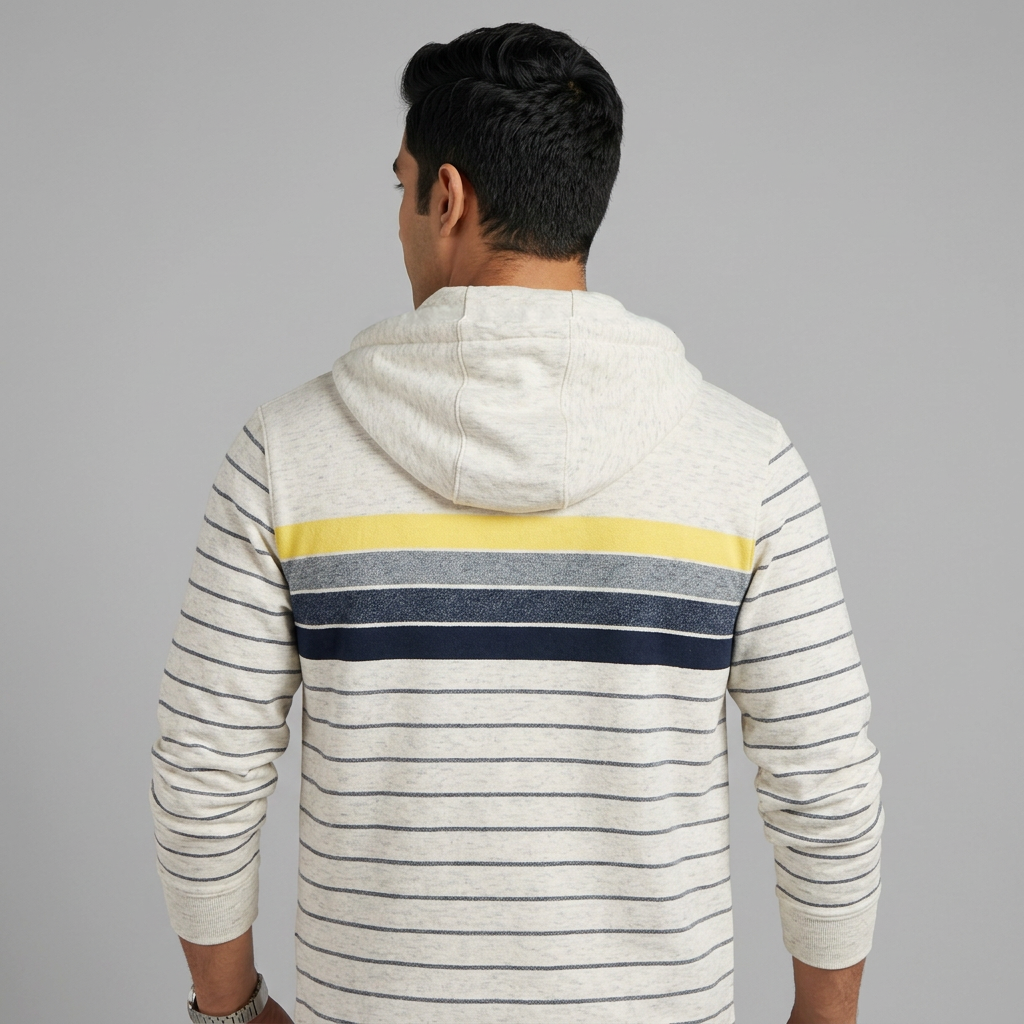Striped Regular Fit Sweatshirt