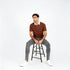 Knitted Structured Rugby Polo T-Shirt
