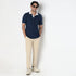 Knitted Structured Rugby Polo T-Shirt