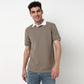 Knitted Structured Rugby Polo T-Shirt