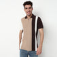 Striped Cotton Polyester Polo T-Shirt