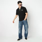 Oversize University Polo T-Shirt