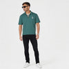 Oversize University Polo T-Shirt