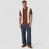 Knitted Striped University Polo T-Shirt