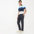 Regular Fit Striped Regular Length Polo T-Shirt