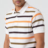 Knitted Striped Weekend Polo T-Shirt