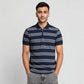 Knitted Striped Weekend Polo T-Shirt