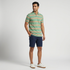 Striped Weekend Polo T-Shirt