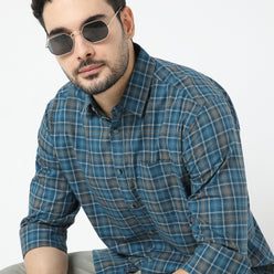 Regular Fit Checkered Shirt