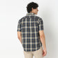 Collar Checkered Shirt