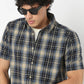 Collar Checkered Shirt