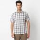 Country Slub Checkered Half Sleeve Shirt