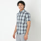 Collar Checkered Shirt
