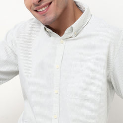 Striped All Day Full Sleeve Shirt