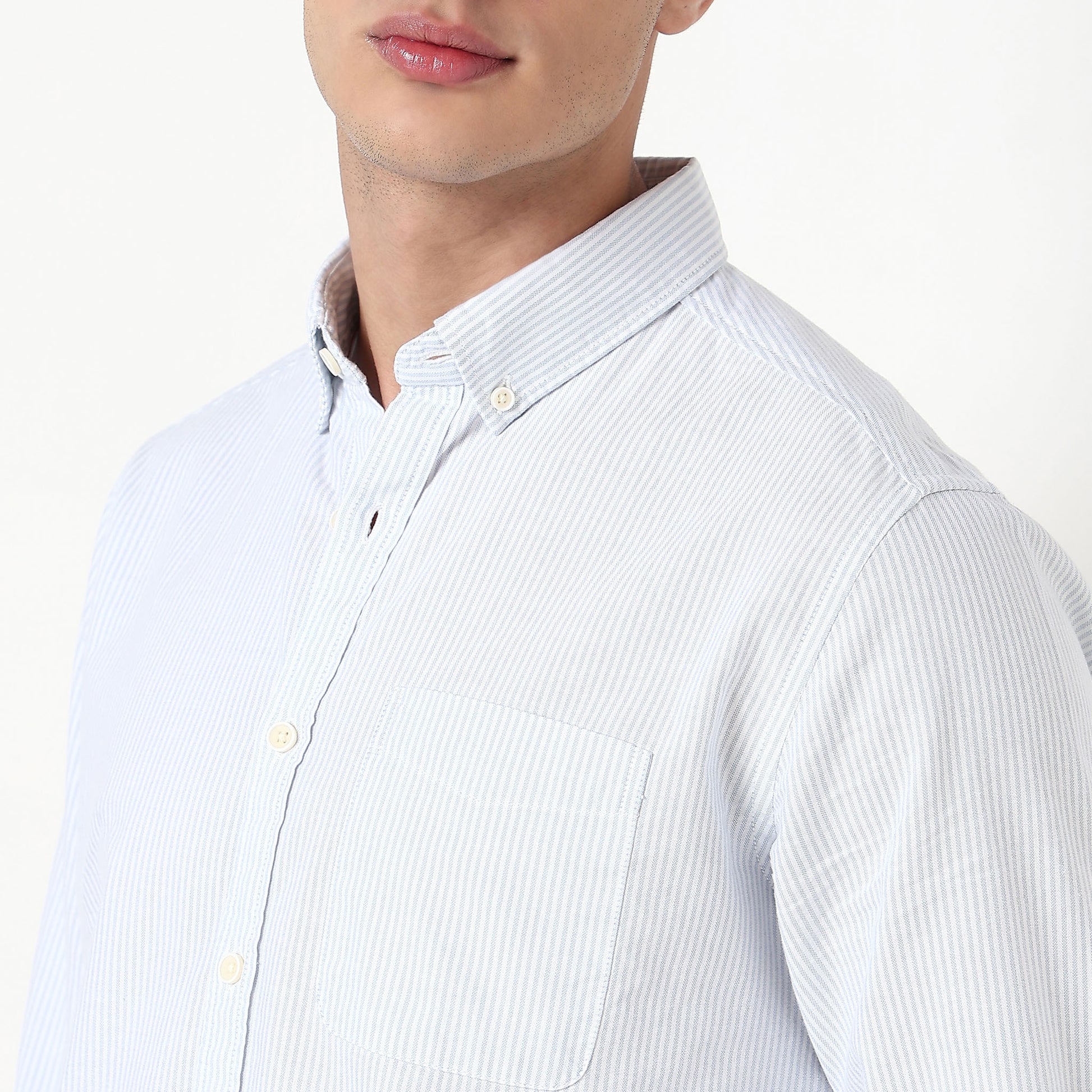 Striped All Day Full Sleeve Shirt