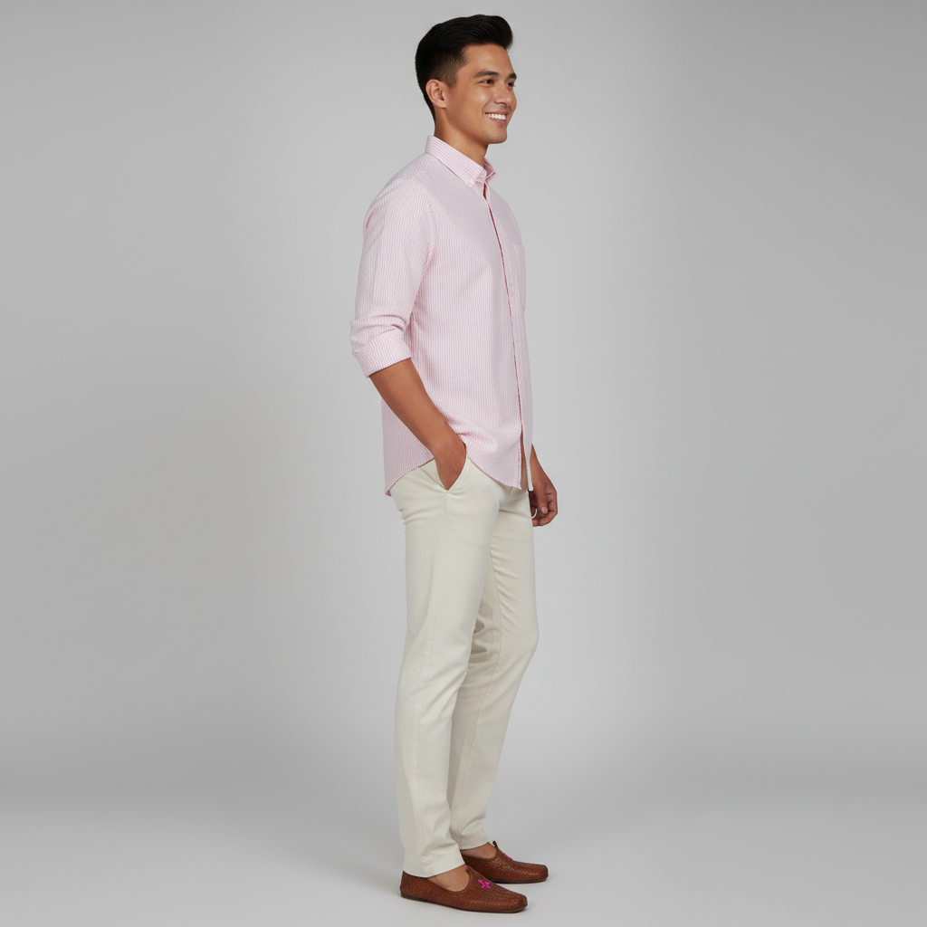 Cotton Striped All Day Shirt