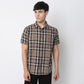 Cotton Country Slub Checkered Shirt