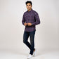 Cotton Checkered Country Slub Shirt