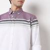 Cotton Striped Derby Shirt