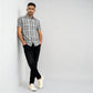 Cotton Checkered Country Slub Shirt