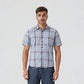 Cotton Checkered Country Slub Shirt