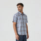 Cotton Checkered Country Slub Shirt
