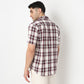 Cotton Checkered Country Slub Shirt