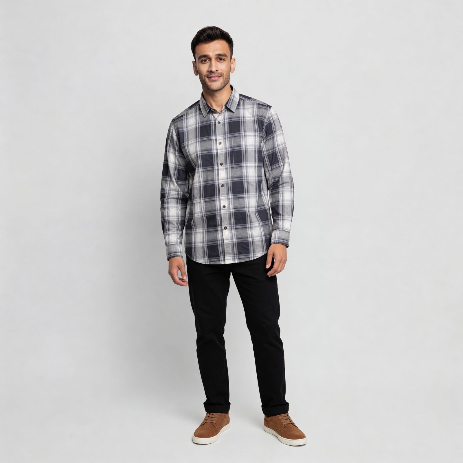 Cotton Striped Full Sleeve Shirt